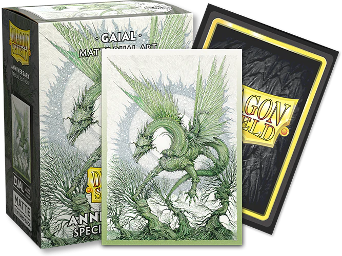 Dragon Shield Sleeves: Standard DUAL-Matte 'Gaial' Art Archive Reprint (100 ct.)