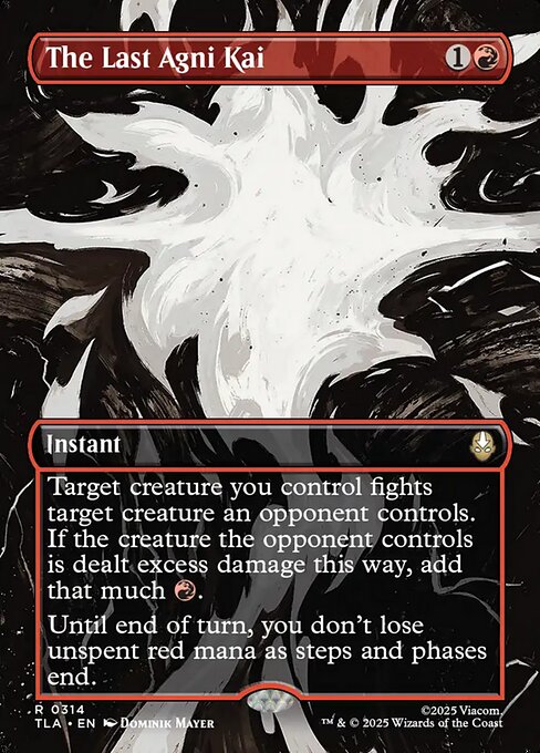 The Last Agni Kai Borderless Foil (ingles) 314