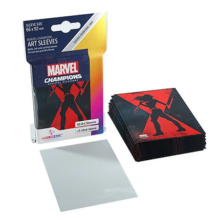 GG Marvel Champions Sleeves – Black Widow