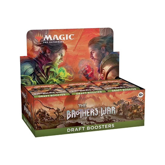 Caja de Sobres Draft Booster Magic - The Brothers' War | Magic: The Gathering y accesorios TCG en PiedraBruja Chile