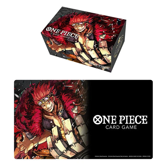 One Piece TCG: Playmat and  Storage Box Set - Eustass ”Captain” Kid