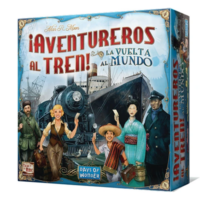 ¡Aventureros al Tren! - La Vuelta al Mundo | Juegos de mesa para todas las edades en PiedraBruja Chile
