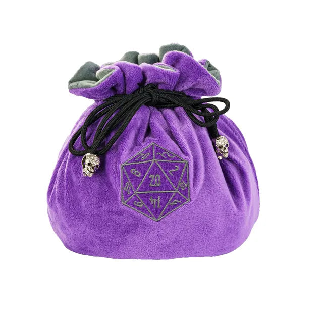 Bolsa Pouch Gigante de Franela - Purpura Mistico