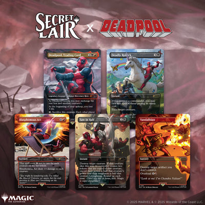 Secret Lair - Marvel Deadpool | Magic: The Gathering y accesorios TCG en PiedraBruja Chile