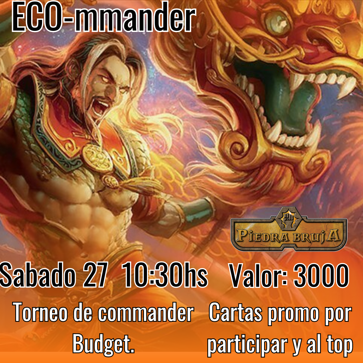 Torneo Magic Eco-mmander de Piedra Bruja | Magic: The Gathering y accesorios TCG en PiedraBruja Chile