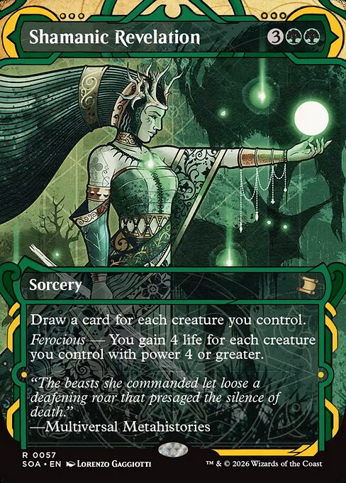 Shamanic Revelation Showcase Foil (ingles) 57 | Singles MTG en PiedraBruja