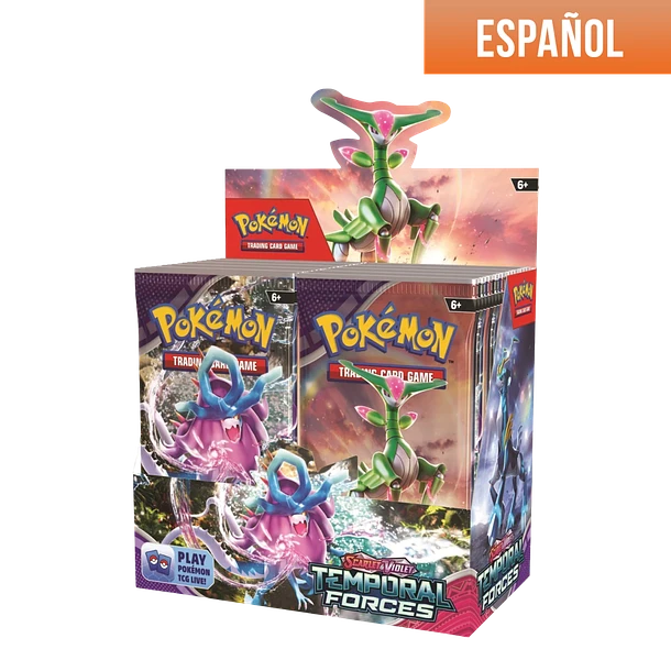 Pokemon TCG: Scarlet & Violet - Temporal Forces - Booster Box (español)