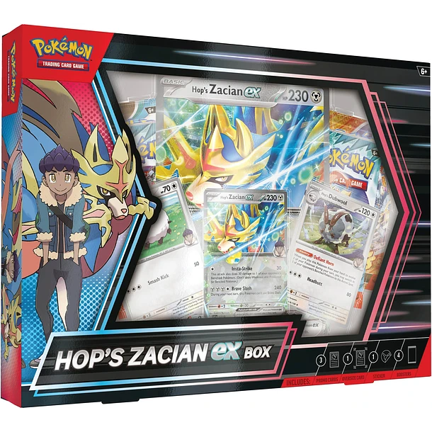 Hop's Zacian EX Box