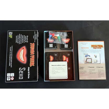 Trivia Freak - Sexo | Juegos de mesa para todas las edades en PiedraBruja Chile
