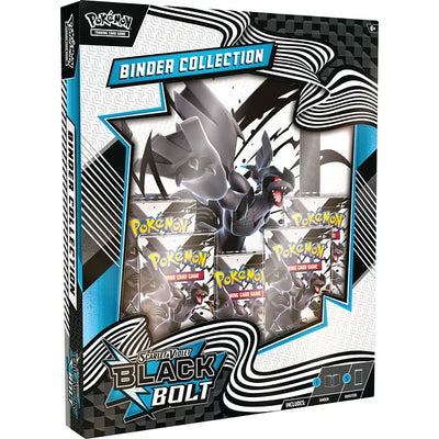 Scarlet & Violet Black Bolt Binder Collection | Pokémon TCG, sobres, cartas pokemon y coleccionables en PiedraBruja Chile
