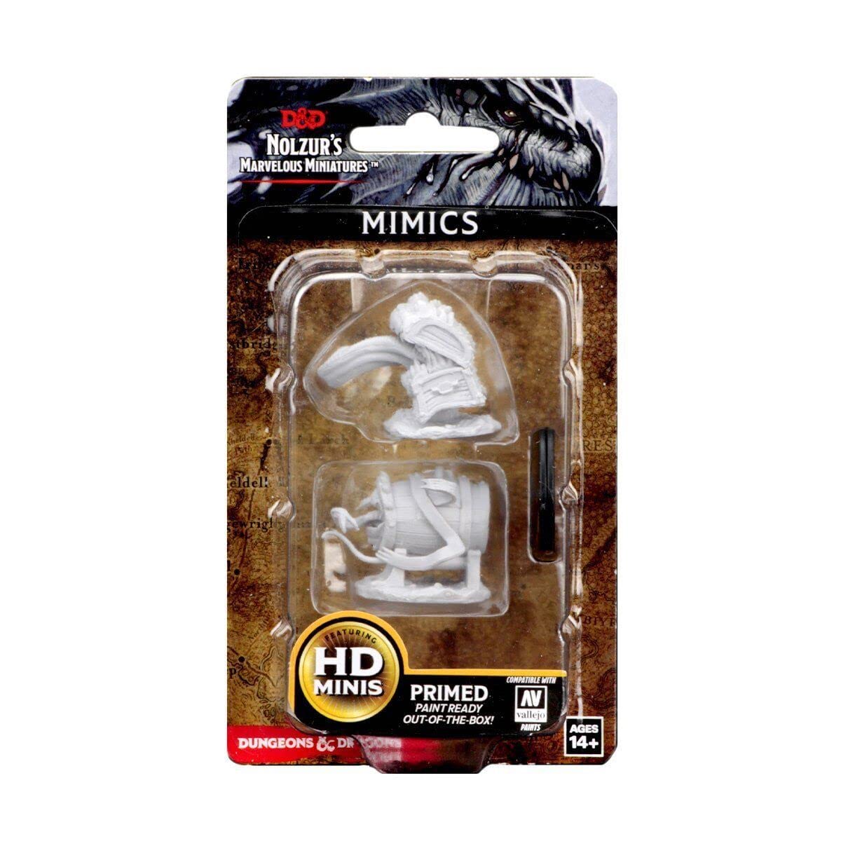 Nolzur’s Marvelous Miniatures: Unpainted Minis Wave 4 - Mimics