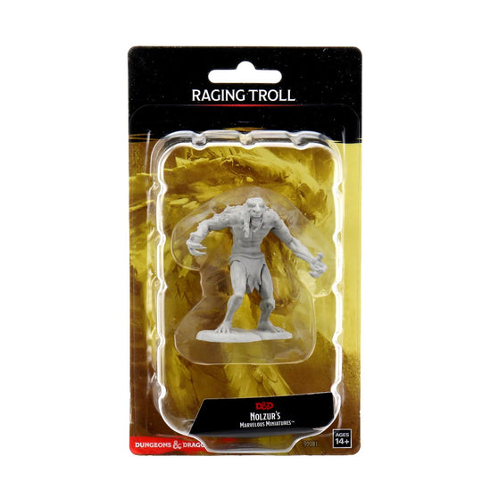 D&D Nolzur's Marvelous Miniatures: Unpainted Minis- Wave 12- Raging Troll