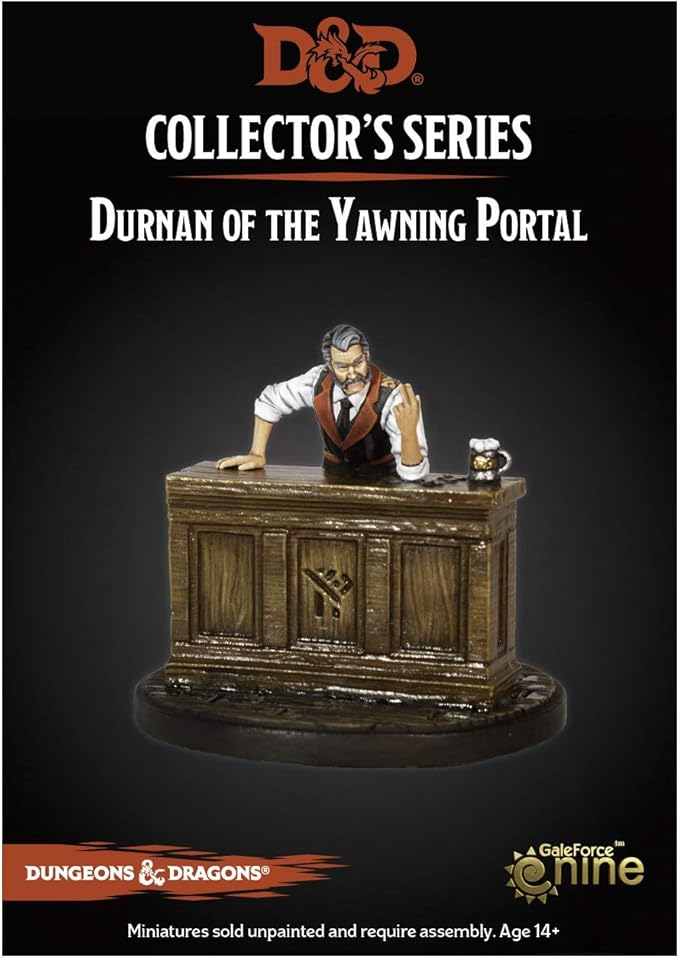 Gale Force Nine Dungeons & Dragons Waterdeep Dragon Heist: Durnan of The Bostezo Portal