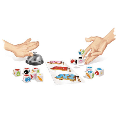 Sushi Dice | Juegos de mesa para todas las edades en PiedraBruja Chile