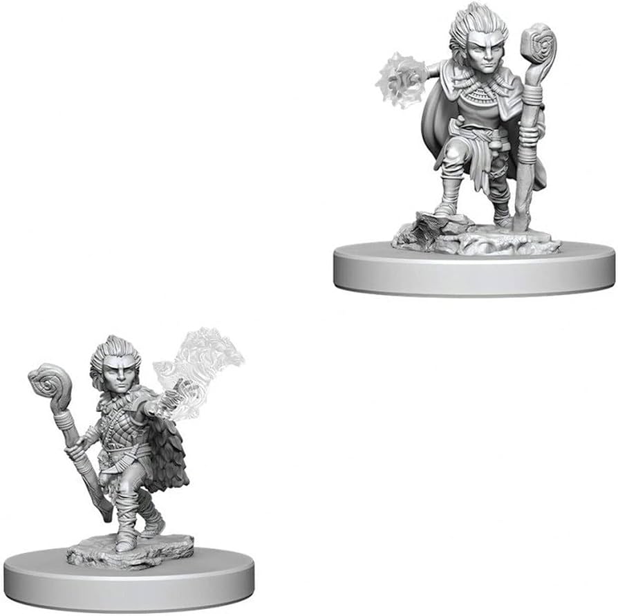 Pathfinder Deep Cuts Unpainted Miniatures Gnome Female Sorcerer