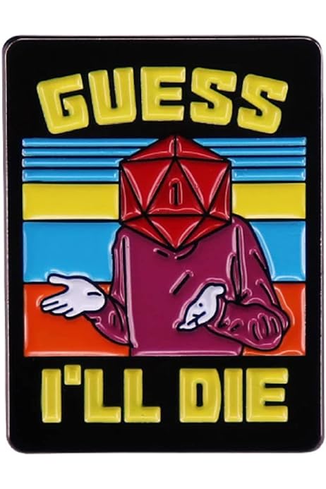 Pin Esmaltado Guess I'll D