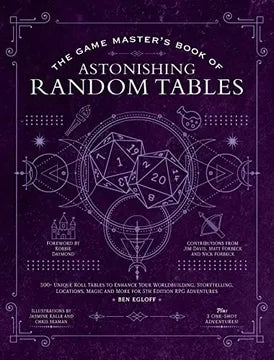 D&D Alt: The Game Master's Book of Astonishing Random Tables