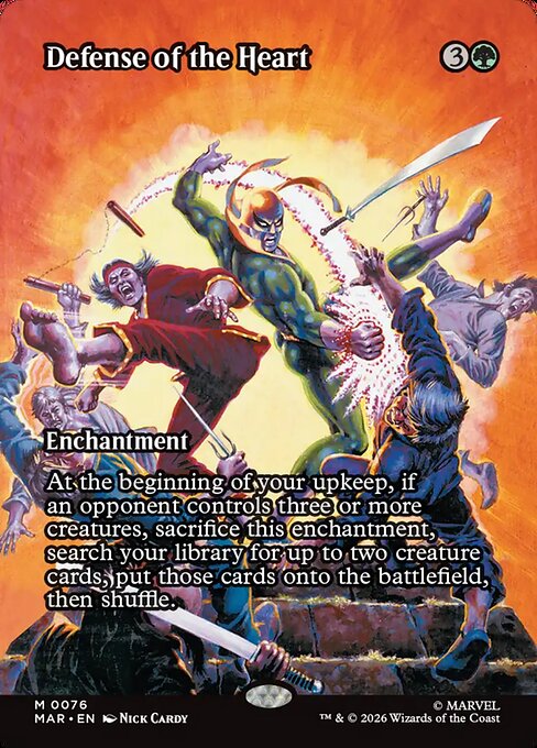 Defense of the Heart Regular Foil (ingles) 76 | Singles MTG en PiedraBruja