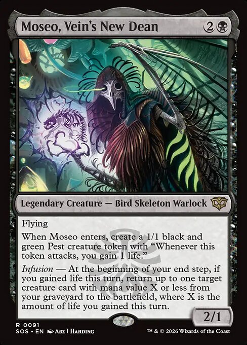 Moseo, Vein's New Dean Regular Foil (ingles) 91| Singles MTG en PiedraBruja