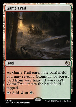 Game Trail Regular (ingles) 334 | Singles MTG en PiedraBruja