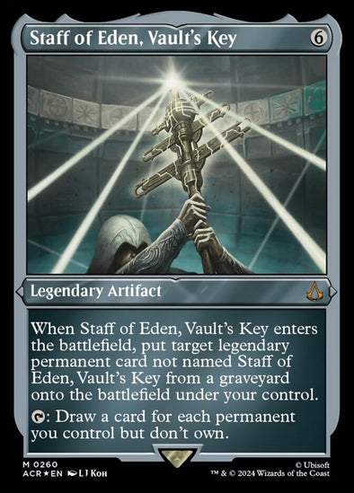 Staff of Eden, Vault's Key Regular Foil (ingles) 260