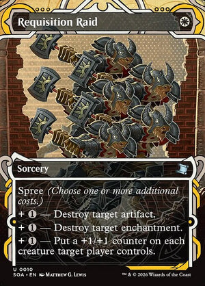 Requisition Raid Showcase Foil (ingles) 10 | Singles MTG en PiedraBruja