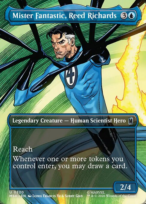 Mister Fantastic, Reed Richards Regular Foil (ingles) 320 | Singles MTG en PiedraBruja