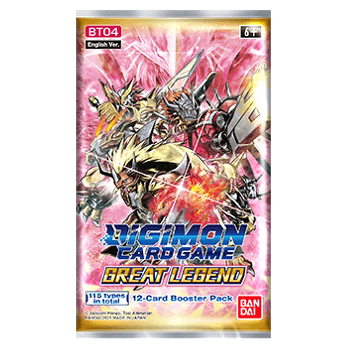 BT04 Great Legend Booster