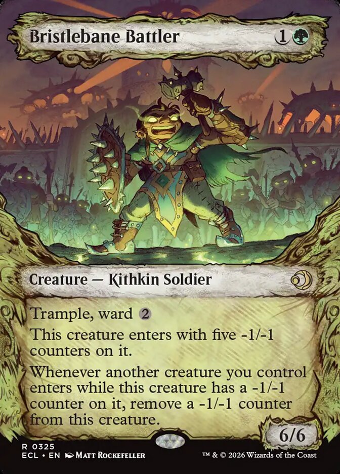Bristlebane Battler Borderless Foil (ingles) 325