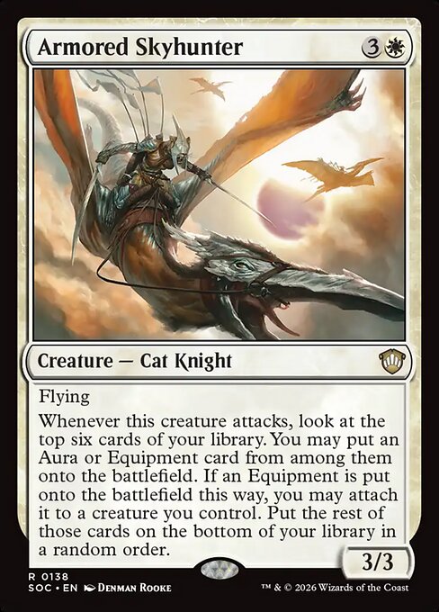 Armored Skyhunter Regular (ingles) 138 | Singles MTG en PiedraBruja
