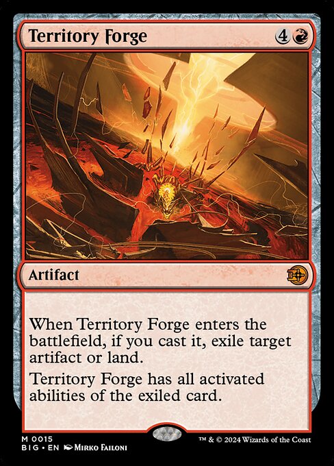 Territory Forge Regular Foil  (Ingles)