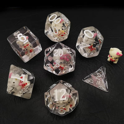 Rellenos - Hello Kitty Grandes | Dados para juegos de rol y mesa en PiedraBruja Chile