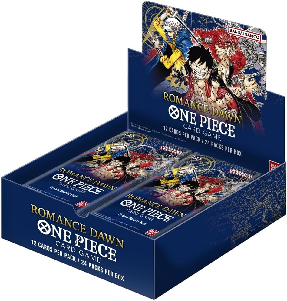 OP01 Romance Dawn - Booster Box | One Piece Card Game, sobres y cartas coleccionables en PiedraBruja Chile