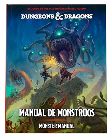 Monster Manual 2024 ESP | Dungeons & Dragons y accesorios D&D en PiedraBruja Chile