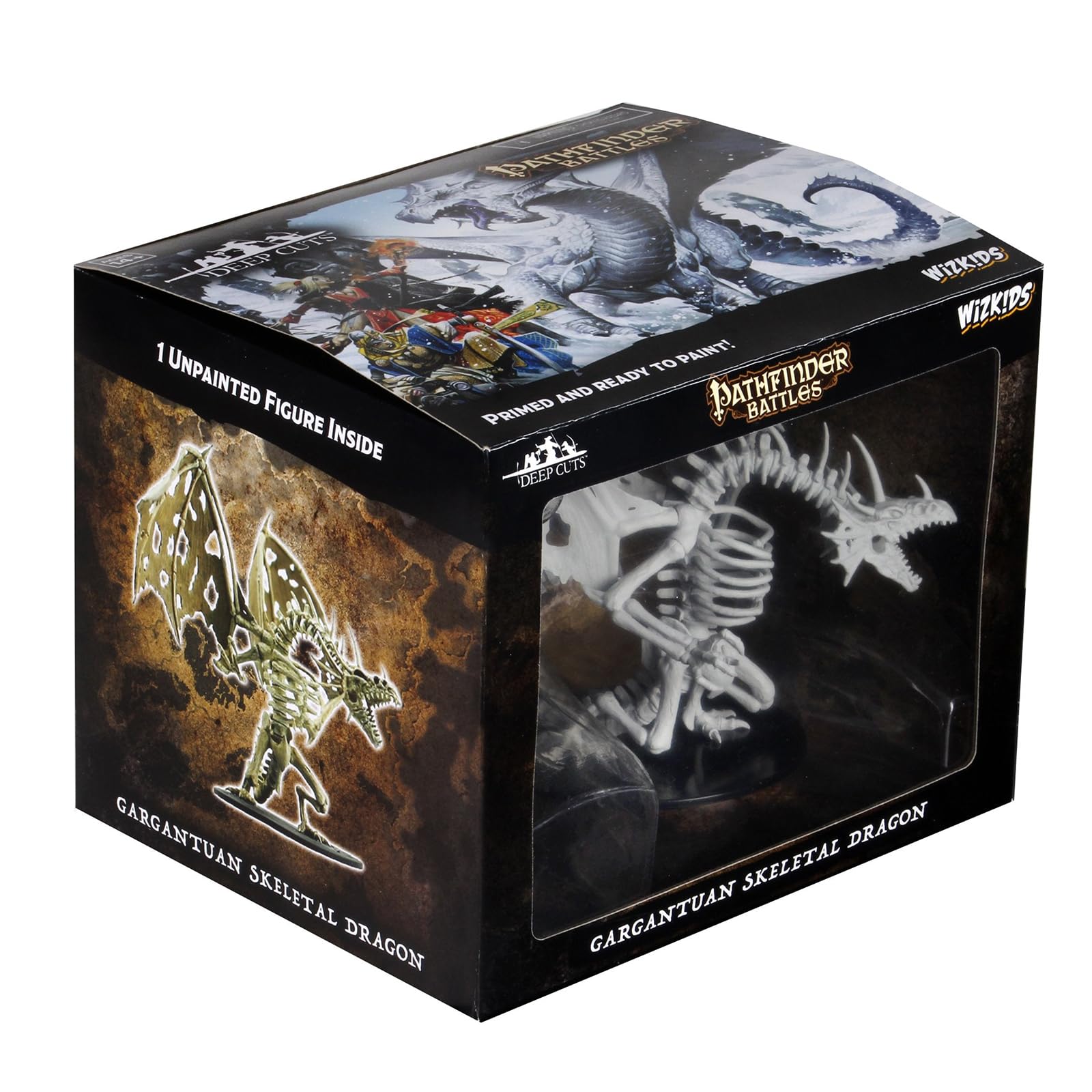 Pathfinder Battles Deep Cuts Miniatures: Unpainted Minis Wave 11 - Gargantuan Skeletal Dragon