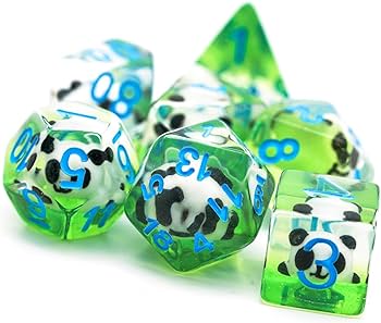 Rellenos - Panda Grandes | Dados para juegos de rol y mesa en PiedraBruja Chile