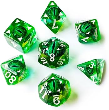 Rellenos - Ojo de Dragón Verde