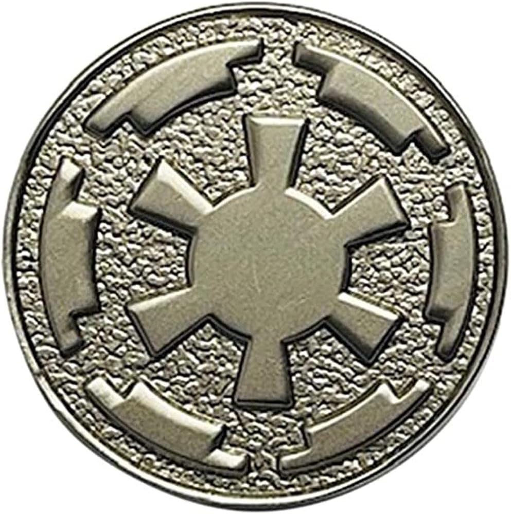 Pin Cromado Galactic Empire | Coleccionables, figuras y artículos geek en PiedraBruja Chile