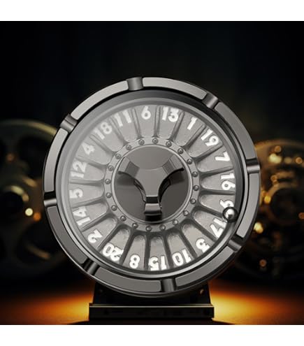 Disco-Dado Metálico Ruleta de Hierro D20