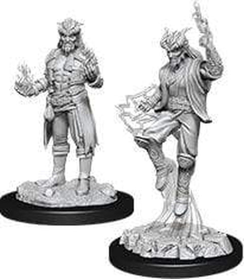 D&D Nolzur's Marvelous Miniatures: Unpainted Minis- Wave 12- Male Tiefling Sorcerer