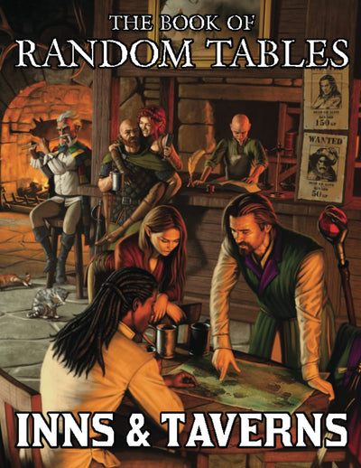 Material para DM - The Book of Random Tables Inns and Taverns | Dungeons & Dragons y accesorios D&D en PiedraBruja Chile