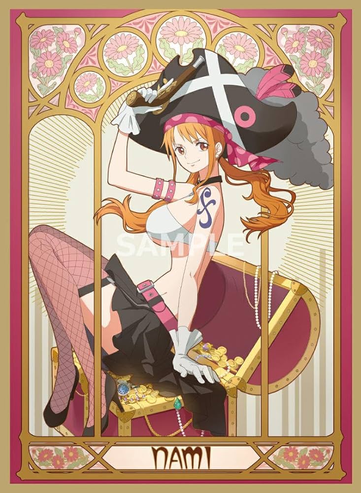 One Piece TCG: Sleeves Nami Pirata