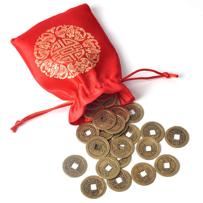 Moneda de la Fortuna Chinas Feng Shui Mediana (x12) | Coleccionables, figuras y artículos geek en PiedraBruja Chile
