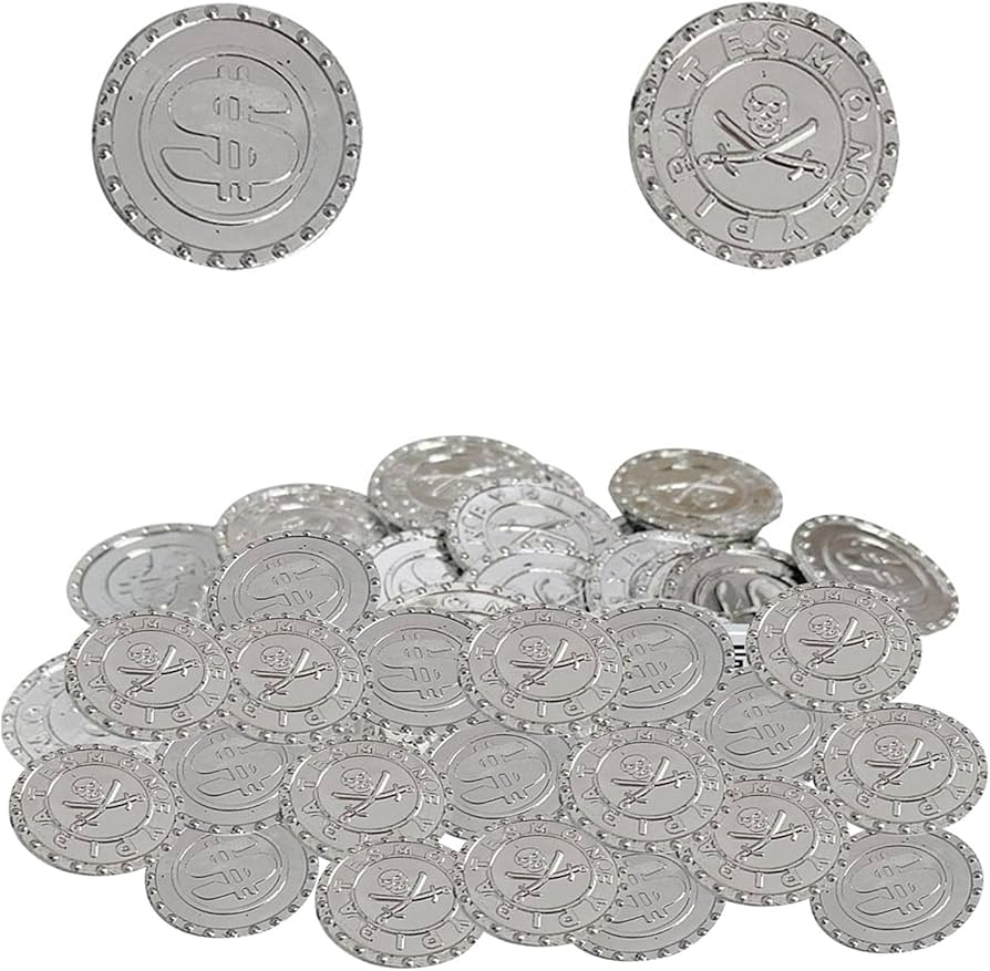 Moneda de Plata Pirata (x12)
