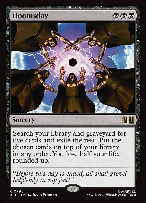 Doomsday Regular Foil (ingles) 796 | Singles MTG en PiedraBruja
