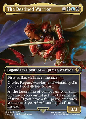 The Destined Warrior Borderless Foil (ingles) 443 | Singles MTG en PiedraBruja