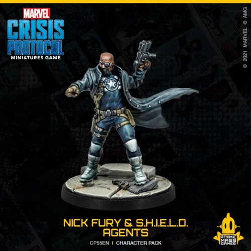 Marvel Crisis Protocol - Nick Fury & SHIELD Agents