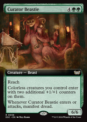 Curator Beastie Extended 58 (Ingles) | Singles y cartas sueltas de Magic: The Gathering en PiedraBruja Chile