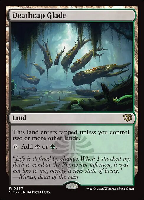 Deathcap Glade Regular Foil (ingles) 253| Singles MTG en PiedraBruja