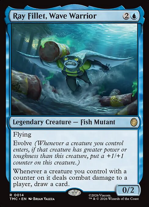 Ray Fillet, Wave Warrior | Singles MTG en PiedraBruja